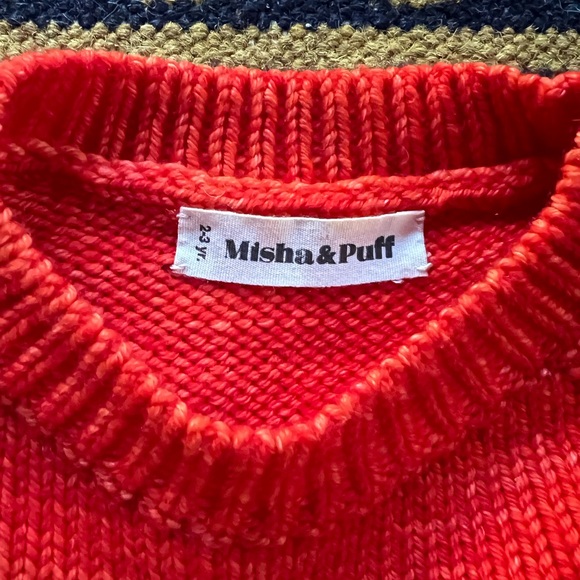 Misha & puff hot red house sweater - Picture 2 of 3